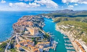 Destino Córcega - Vista aérea de Calvi