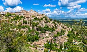 Destino Provenza - Vista aérea de la ciudadela de Gordes