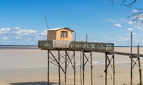 Destination Aquitaine - Carrelet dans l\'Estuaire de la Gironde