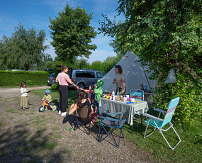 Camping Le Ridin Le Crotoy, emplacements, ambiance famille ©Nicolas Bryant