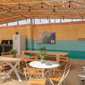 Beauregard Plage Campsite - Stopover Cabin - Communal Kitchen