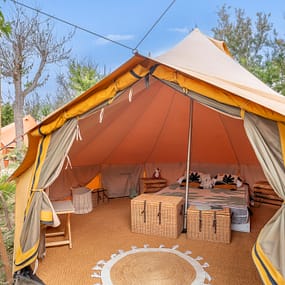 Beauregard Plage Campsite - Tentes Terracotta Duo - 15m² tent
