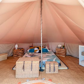 Beauregard Plage Campsite - Tentes Terracotta Duo - 15m² tent