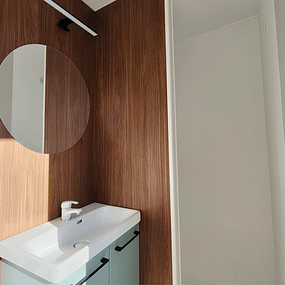 Emplacement avec sanitaire priv&eacute;