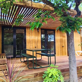 Mobil-home premium neuf &agrave; marseillan en acc&egrave;s direct &agrave; la plage