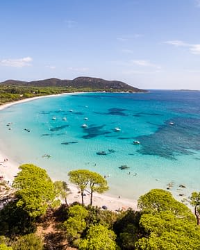 Domaine de Bagheera, Erlebnis, Strand von Palombaggia