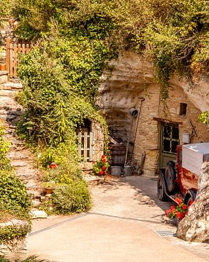 Le Parc du Val de Loire - Loir et Cher - Rochemenier, village troglodytique
