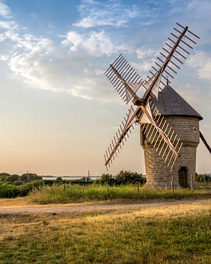 Camping Sainte Brigitte - Loire Atlantique - Ancien moulin à vent, Batz-sur-Mer