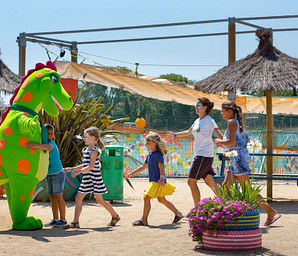 Amfora campsite - Activities and entertainment - Play area for children with entertainments 