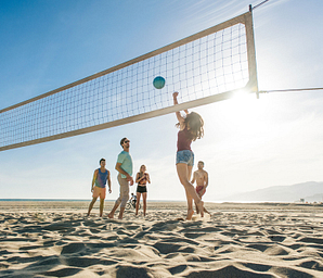 Campingplatz Amfora - Aktivitäten und Animationen - Beachvolleyball