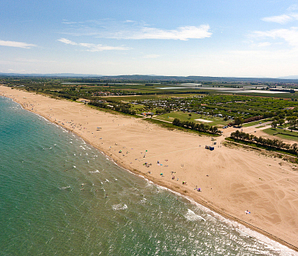 Campingplatz Amfora - Der Campingplatz  - Direkt zugänglicher Sandstrand