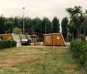 Camping Amfora - Geschiedenis van de camping - Accommodaties in de jaren 80