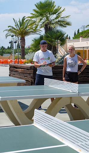 Amfora campsite - Activities and entertainment - Ping pong tournament