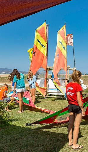Camping Amfora - Activités et animations - École de surf et de windsurf dans le campng