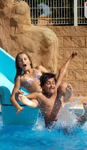 Amfora campsite - Everything for children - Water slide in the water park