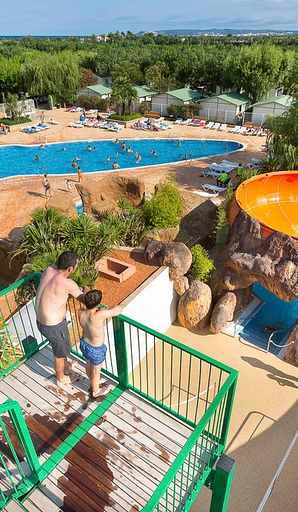 Camping Amfora - Tout pour les enfants - espace aquatique avec jeux pour les enfants