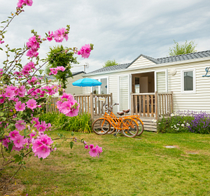 Camping les Aubépines - Mobile Home Standard 2 bedrooms
