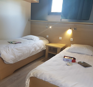 Lodge les Voiles Premium 2 bedrooms 5 persons - children’s-bedroom