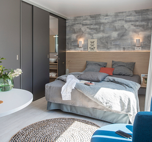 Lodge Les Voiles Premium 4 bedrooms - master bedroom