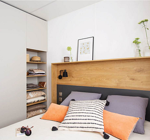 Mobilheim Komfort 3 Zimmer - Elternschlafzimmer