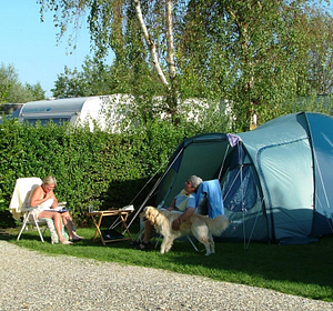 Camping Le Ridin Le Crotoy , emplacement, tente, couple