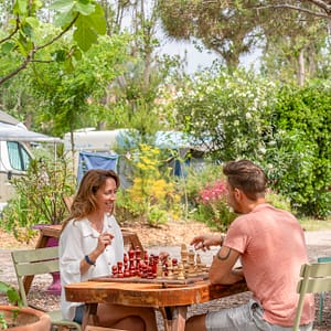 Camping Beauregard Plage - Activiteiten - Schaken buiten
