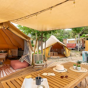 Camping Beauregard Plage - Domaine - Duo tentes Dune