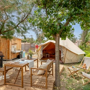 Camping Beauregard Plage - Domaine - Duo Tente Bohème