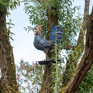 Camping Beauregard Plage - Domaine - Décoration dans les arbres