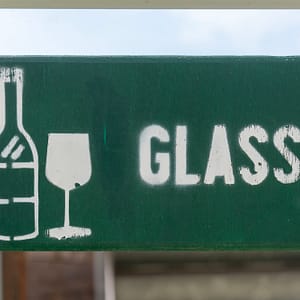 Beauregard Plage Campsite - Recycling House - Bottle and Glass Bin