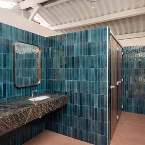 Camping Beauregard Plage - Diensten - interieur van een sanitairgebouw