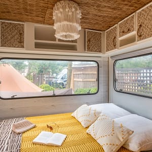 Camping Beauregard Plage - Caravan Happy Days - Tweepersoonsbed