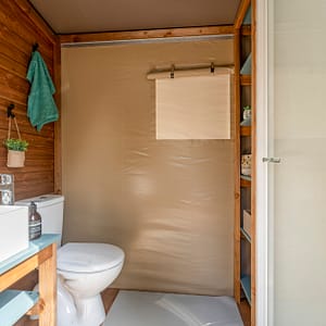 Camping Beauregard Plage - Emplacement Sani Lodge - Sanitaires