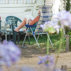Beauregard Plage Campsite - Comfortable XXL Pitch - Large motorhome pitch