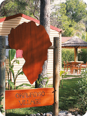 Camping Le Brasilia, geschiedenis, aanleg van de wijk Okavango Village
