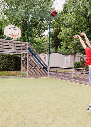 Camping Zelaia - Activités et animations - Basketball