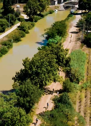 Camping Californie Plage - Vid&eacute;o - Balade en v&eacute;lo dans le Languedoc Roussillon