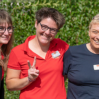 Campingplatz Le Ridin Le Crotoy, Magalie, Erste Rezeptionistin