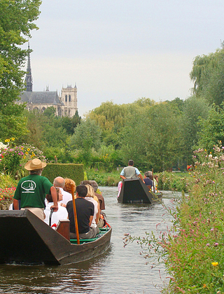 Hortillonnages in Amiens ©Somme Tourisme