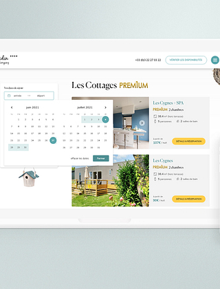 Camping Le Ridin bij Le Crotoy, Villa du Ridin, nieuwe website