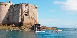 Les Mouettes - The unsinkable Château du Taureau castle - Kayaking