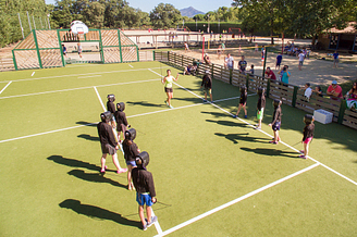 Camping la Sirène - Activités et animations - Cours d\'escrime au City Stade