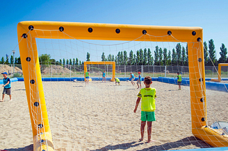 Camping la Sirène - Activités et animations - Terrain de Beach Football