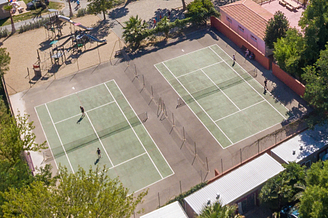 Camping la Sirène - Activités et animations - Courts de tennis