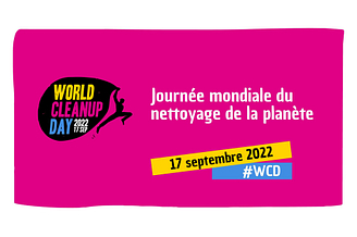 Poster for World Clean-Up Day - Ecolodge L\'Etoile d\'Argens Campsite in Fréjus
