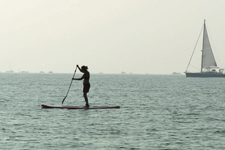 Camping Le Brasilia, activiteiten, standing paddle
