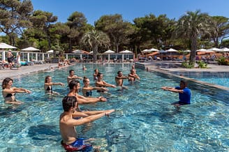 Le Brasilia campsite, l\'Archipel water park, aquabiking classes