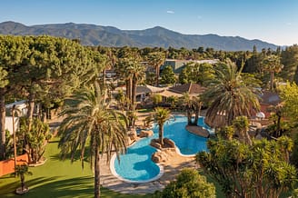 l\'Hippocampe campsite - Aerial view
