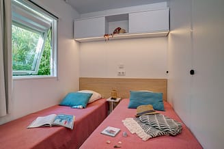 Camping la Sirène - Accommodaties - Cottage 3 - 6 personen - 3 slaapkamers - Kinderkamer