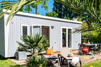 Camping la Sirène - Accommodaties - Sirène 2 - 4 personen - 2 slaapkamers - Buitenaanzicht